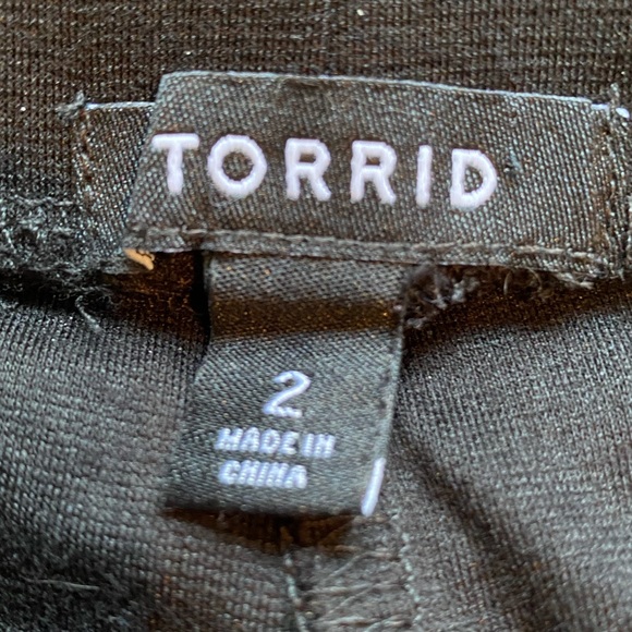 Torrid Black Floral Maxi Skirt - Picture 2 of 3